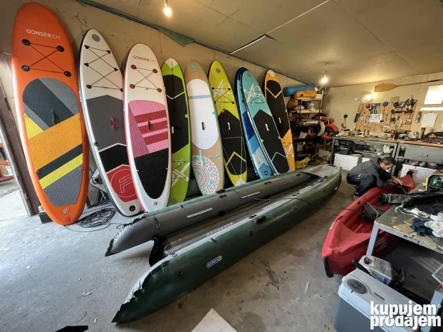 SUP daske i kajaci servis i popravka
