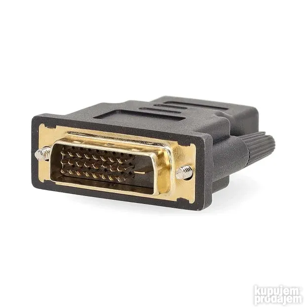 DVI D 24+1 muški na HDMI ženski adapter za HDMI kabl