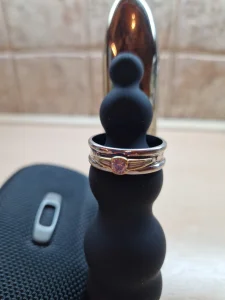 Yelow White Gold 0.30 ct Bageti 585/14 k