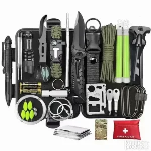 NOVO! Set za prezivljavanje - survival kit - set za kampovan