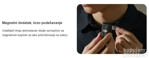 DJI MIC 2 - set bezicnih mikrofona MIC2