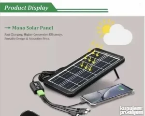SOLARNI panel, solarni paneli 6W, 15W i 18W panel punjac NOV