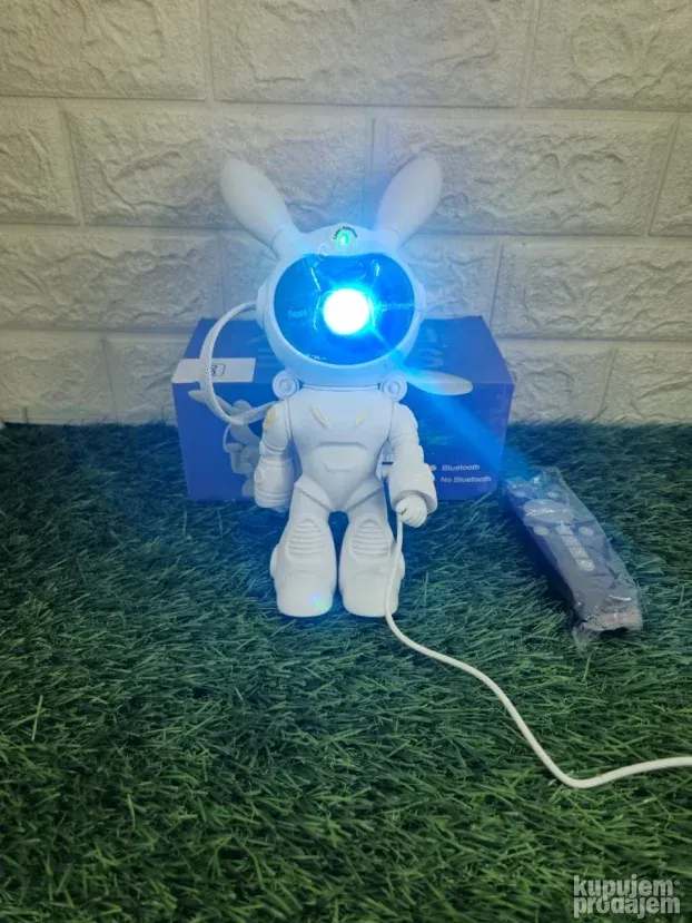 Projektor Astronaut Zec Laser Zvucnik Zvezdano nebo