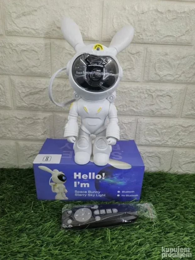 Projektor Astronaut Zec Laser Zvucnik Zvezdano nebo