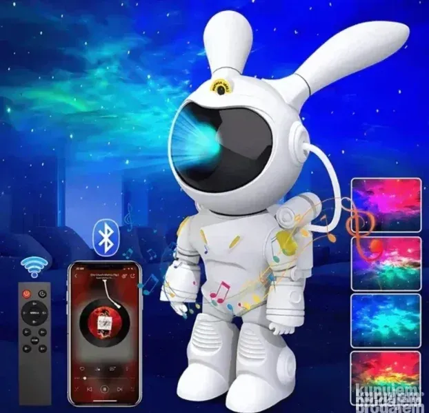 Projektor Astronaut Zec Laser Zvucnik Zvezdano nebo