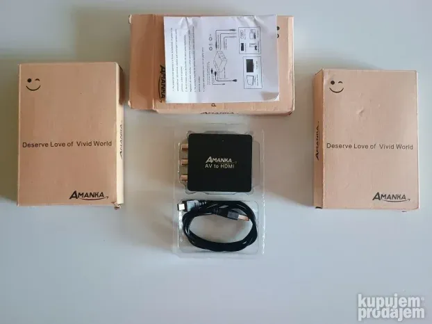 Av na Hdmi -Scart na Hdmi - Hdmi na scart