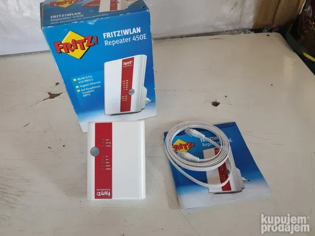 FRITZ! repeater 450E 450 Mbps gigabitni LAN