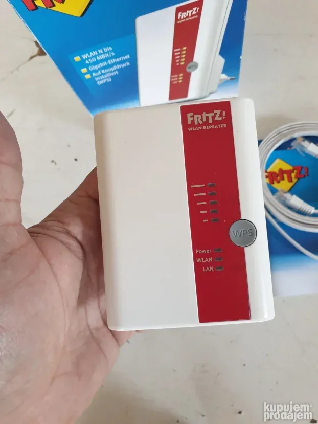 FRITZ! repeater 450E 450 Mbps gigabitni LAN