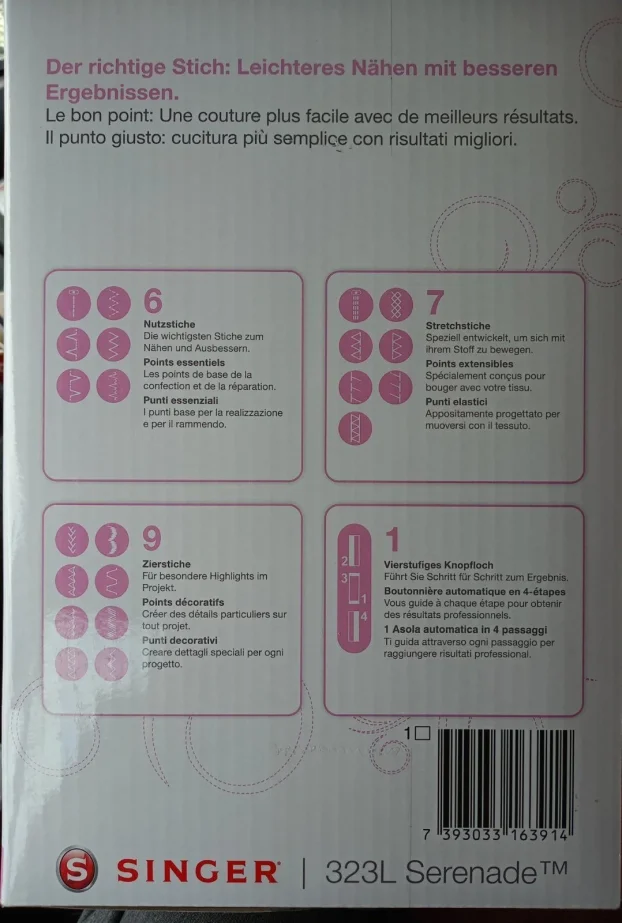 Novogodišnji popust! Singer 323 L Serenade mašina za šivenje