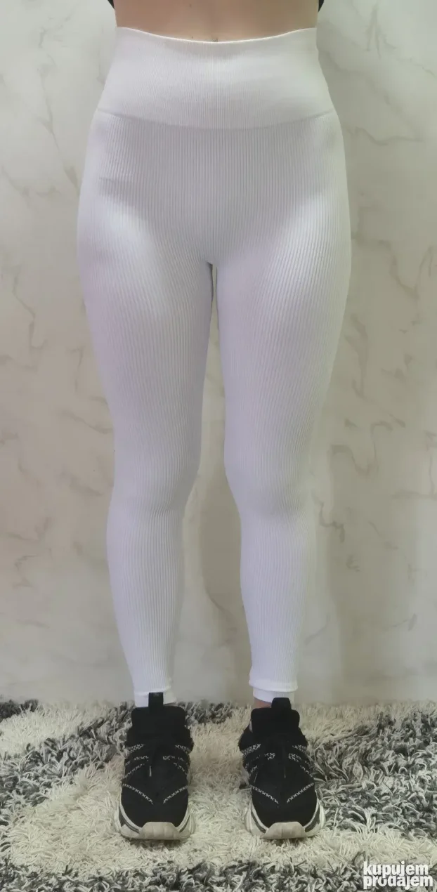 Zenske helanke push up mod.9248 bela