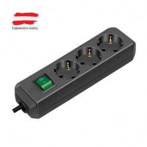 Produžni kabl sa 3 utična mesta 1.5m + prekidač1152300