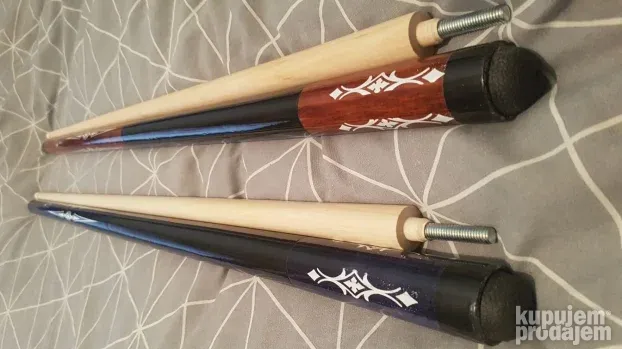 Bilijarski štapovi dvodelni 11mm i 12mm - NOVO