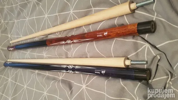 Bilijarski štapovi dvodelni 11mm i 12mm - NOVO