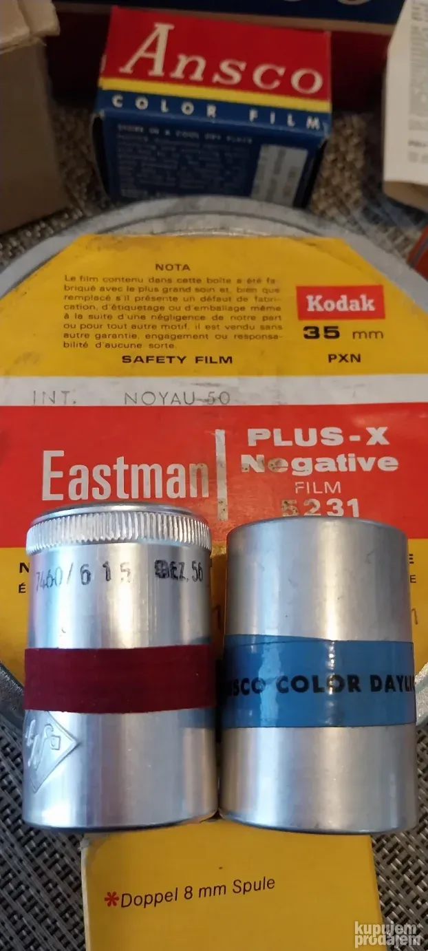 Agfa Filmovi i Kodak Ansco Filmske Trake Retko