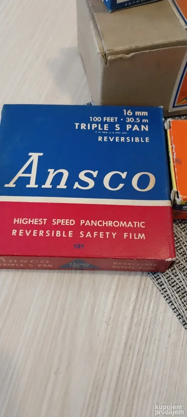 Agfa Filmovi i Kodak Ansco Filmske Trake Retko