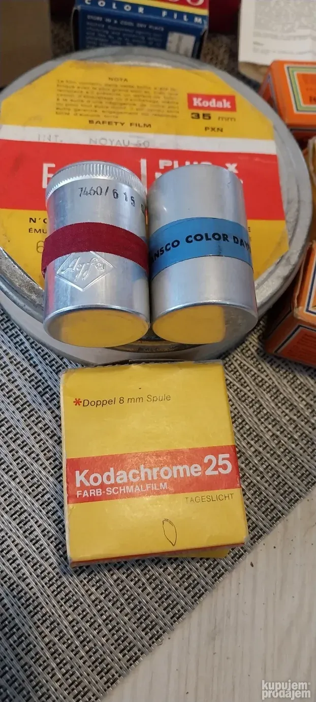 Agfa Filmovi i Kodak Ansco Filmske Trake Retko