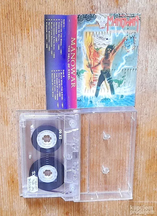 Manowar - The Hell Of Steel - Kaseta