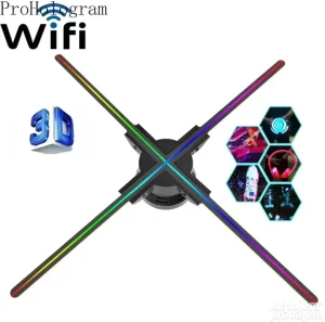 Hologramski pano HOLOGRAM 3D WiFi 3D reklame za restorane