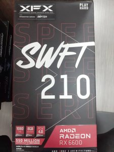 XFX Radeon RX 6600  8GB GDDR6 Speedster Swift 210 PCIe
