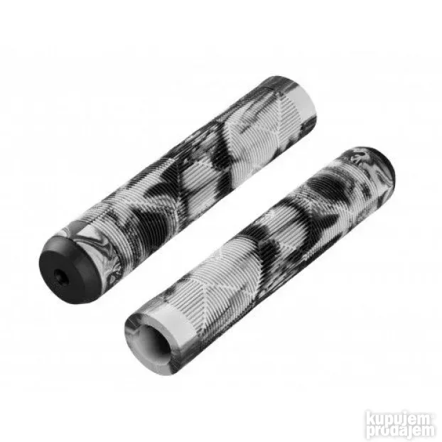 Gripovi FORCE BMX145, gumeni, crno-sivi