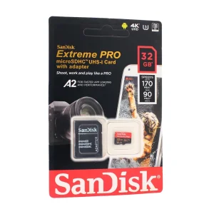 Mem. Kartica SanDisk SDHC 32GB Extreme PRO 4K UHD V30 sa ada