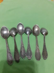 Kašice posrebrenje male 6 kom 9,8cm