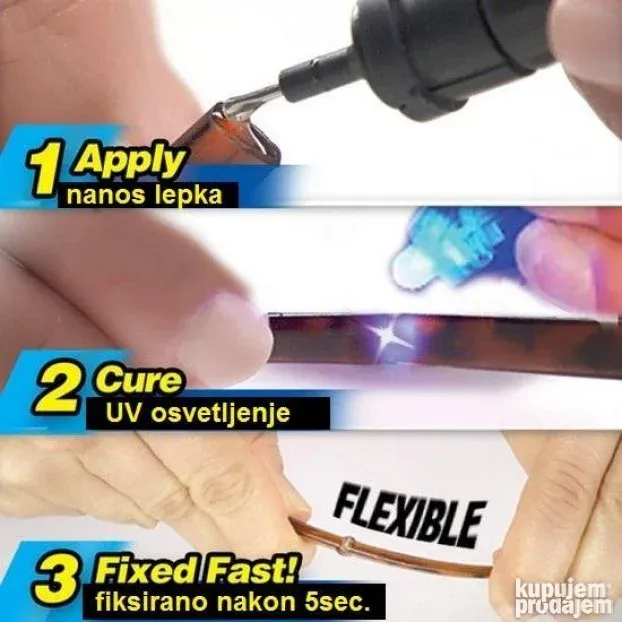 Revolucionarno 5 Secund FIX lepak za sve