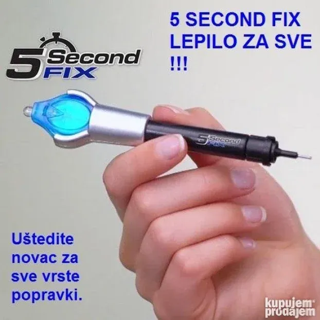 Revolucionarno 5 Secund FIX lepak za sve