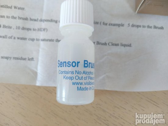 Visible Dust Sensor Brush Clean Liquid