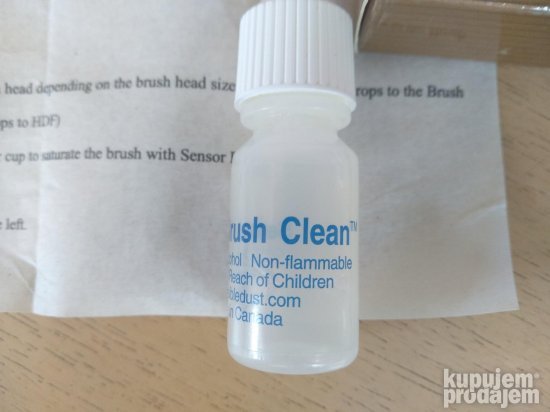 Visible Dust Sensor Brush Clean Liquid