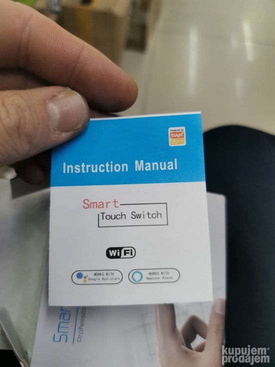 WIFI APP TUYA Prekidač na dodir Touch zidni tač prekidač