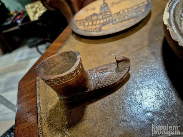 Stari drveni Etno predmeti iz 70- tih hodina