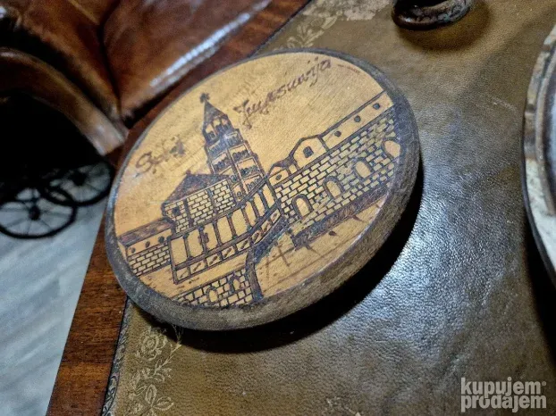 Stari drveni Etno predmeti iz 70- tih hodina