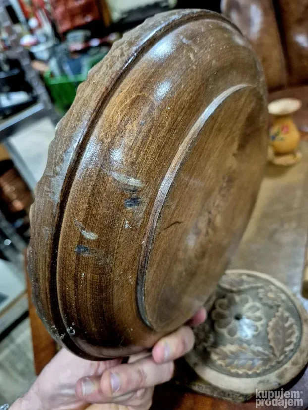 Stari drveni Etno predmeti iz 70- tih hodina
