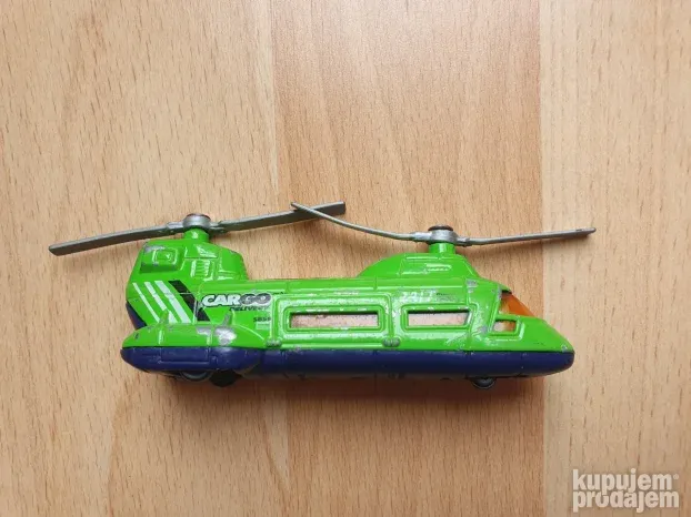 Matchbox Mattel 2001 Cargo Delivery Transport Helicopter