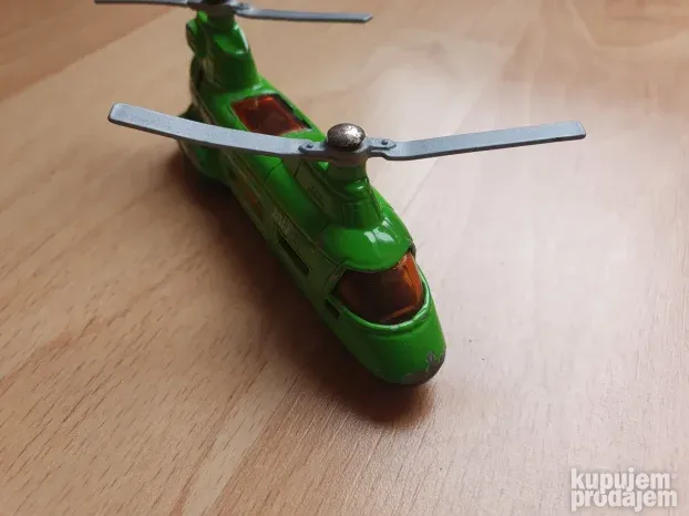 Matchbox Mattel 2001 Cargo Delivery Transport Helicopter