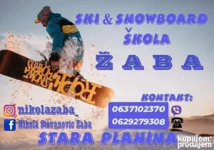 INSTRUKTOR Skijanja i Snowboarda Stara Planina
