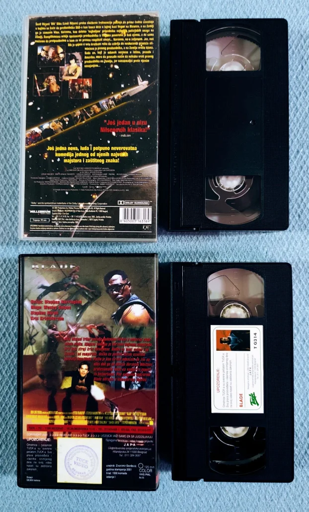 Blade/Osveta Mafije/Insomnia/Životinjski Instinkt-VHS