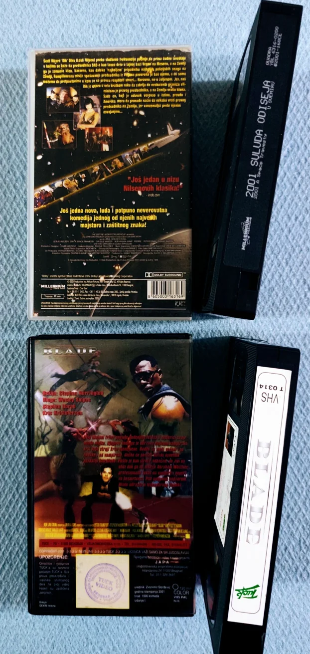 Blade/Osveta Mafije/Insomnia/Životinjski Instinkt-VHS