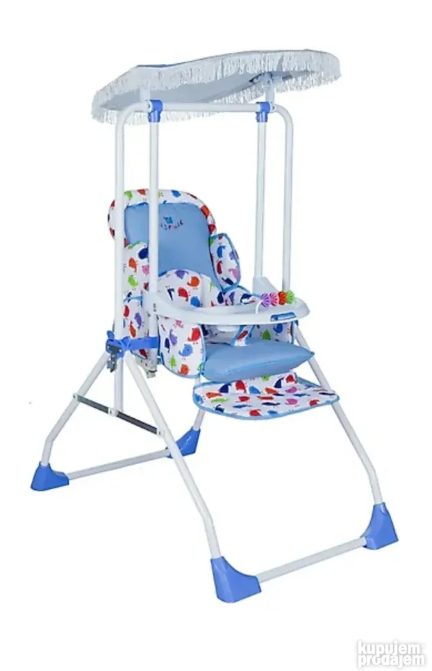 Metalna Deciji Ljuljaska decu sa tendom boje lux (Novo)