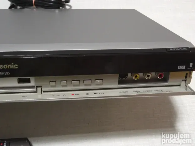 HDD i DVD rikorder PANASONIC DMR-EH595 DIGA HDMI 250Godličan