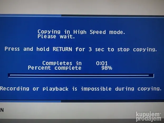 HDD i DVD rikorder PANASONIC DMR-EH595 DIGA HDMI 250Godličan