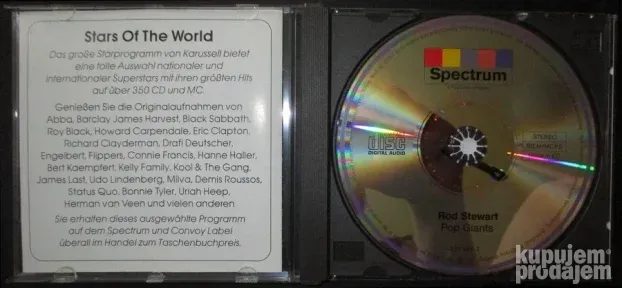Rod Stewart-Pop Giants Made in E.C CD