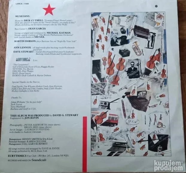 Eurythmics-Touch LP (1984)