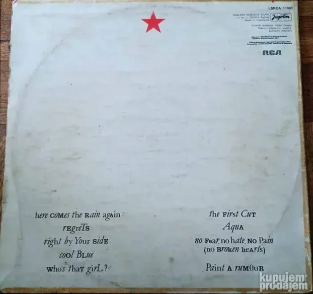 Eurythmics-Touch LP (1984)