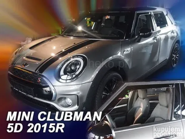 Bočni vetrobrani Team HEKO MINI CLUBMAN (2015+) Samo prednji