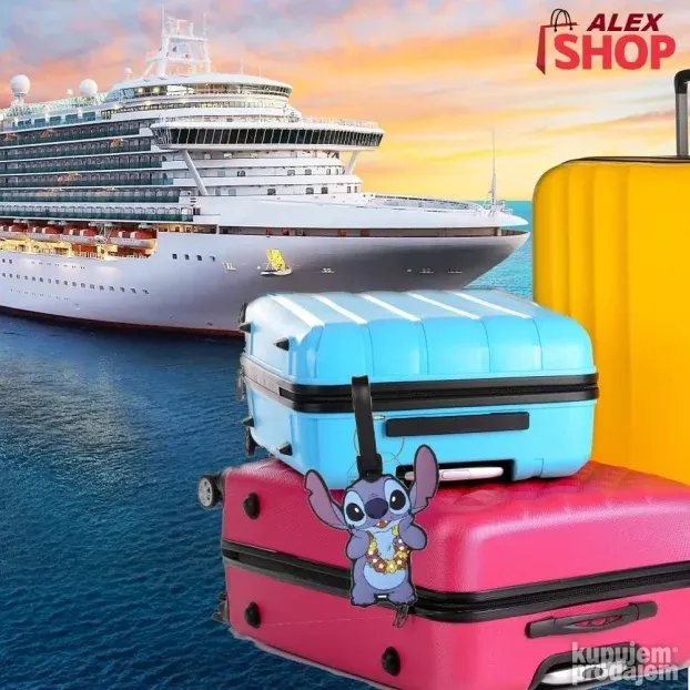 Stitch Bag Tag zakača za kofer za upisivanje svih podataka