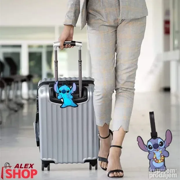 Stitch Bag Tag zakača za kofer za upisivanje svih podataka