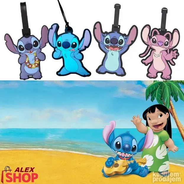 Stitch Bag Tag zakača za kofer za upisivanje svih podataka