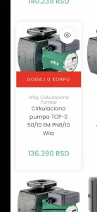 WIlo pumpa